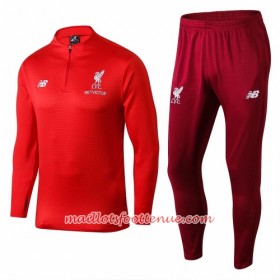 Liverpool Ensemble Sweat d'entrainement Rouge 2018/2019